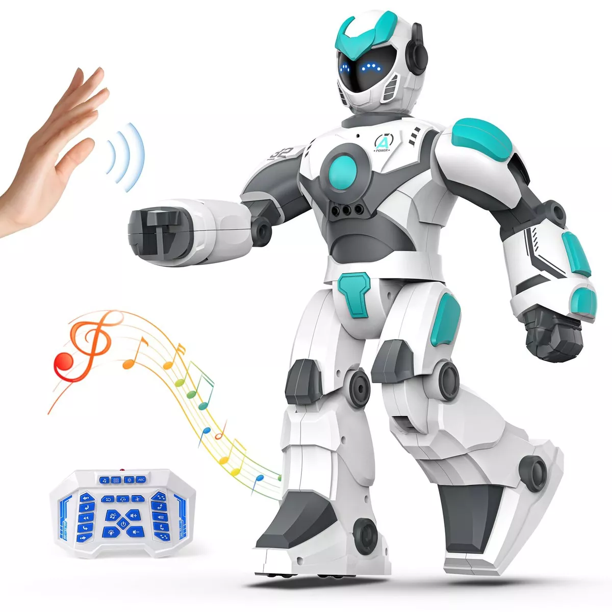 Kid Toys Remote Control Intelligent Rc Smarts Robot Dance Sing Programable  Action Figure Electric Educational Inteligente Rc Robotics For Kids Gifts 