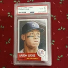 2018 Topps Living-Set Aaron Judge Rookie RC #1 PSA 10 Yankees GEM MINT  HOT!