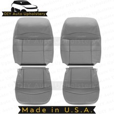 1995-2001 For Ford Explorer Limited Driverpassenger Set Leather Covers Gray