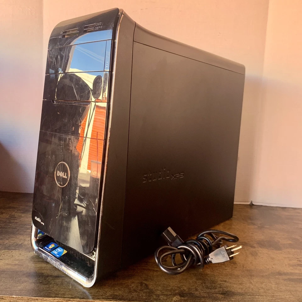 Dell Studio XPS Tower Intel Core Windows 7 (No Hard Driver), As Is - Does Start - Image 2 of 4