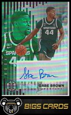 2022 Panini Chronicles Draft Picks #RS-GAB Gabe Brown Rookie Signs Pink