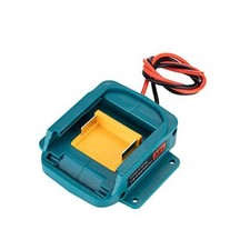 Power Battery Adapter Wheel for Makita 18V LXT Battery with 14 AWG Wire blue