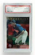 1998 Leaf Rookies & Stars #196 David Ortiz Longevity Rookie /50 PSA 10 🔥POP 1🔥