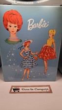 Vintage 1963 Barbie Doll Carrying Case Wardrobe Trunk Box 1960s Mattel EMPTY