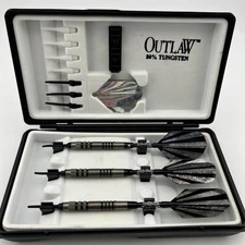Outlaw Darts 80% Tungsten In Original Box Set * No Metal Tips
