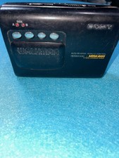 Sony WM-EX55 Walkman Cassette Player AM/FM Radio Works - For Parts