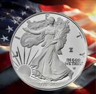 1776 -2026 W PROOF 1 Ounce Oz American Silver Eagle W/OGP LIBERTY BELL PRIVY