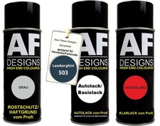 Kit bomboletta spray per Lamborghini 503 Blu vernice auto metallizzata vernice trasparente primer spr