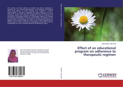 Effect of an educational program on adherence to therapeutic regimen Hala Ibrahi
