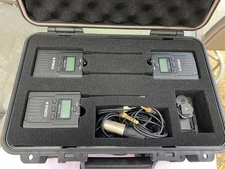 Lot of 2 Synco WMic-T2 UHF 2 channel wireless microphone systems EXC