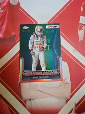 2025 Topps Chrome Formula 1 Aqua Refractor Yuki Tsunoda /199