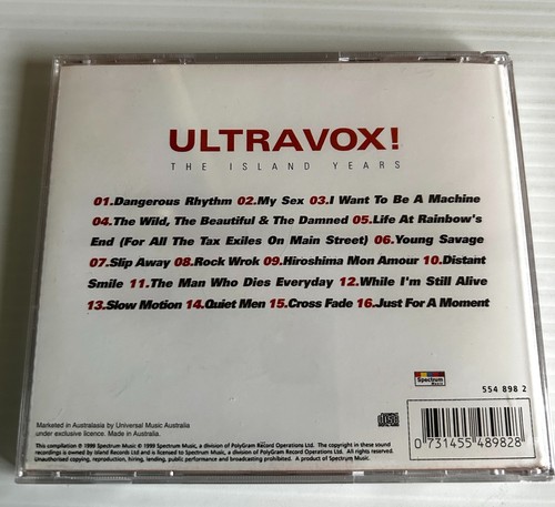 Visage Ultravox Soft Cell CD Box Set x3 Albums New Romantics 80s Pop 3 of a Kind - Picture 8 of 9