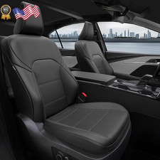 Leather Seat Covers for Toyota Camry 2025 LE SE Hybrid - Custom Fit Car Seat