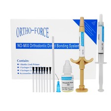 Dental Orthodontic Light Cure Adhesive Bonding Metal Bracket Etch Gel Braces New
