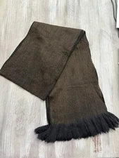 NWOT Brown Alpaca Blend Scarf made in Ecuador by a local family. Soft luxurious.