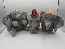 Disney Dumbo Live Action Movie Baby Just Play 6" Plush Lot Of 3