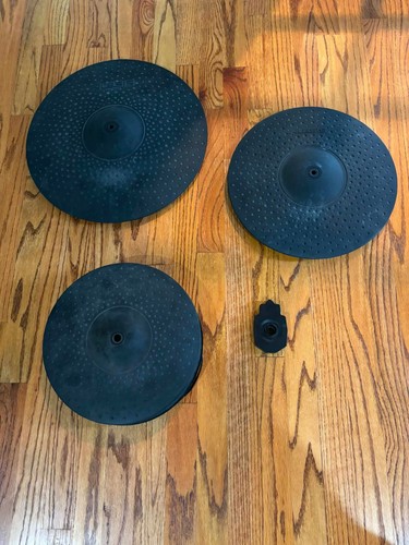 Alesis Cymbal Pack-18" Triple Zone Ride, 14" Dual Zone Crash, 12" Hi Hat