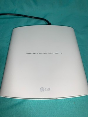LG GP08NU20 8x USB 2.0 Super-Multi Portable Slim DVD Rewriter CD DVD±R DVD±RW