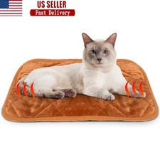 Self-Warming Pet Mat Thermal Bed Dogs Cats Non-Electric Heat Reflective Pad New