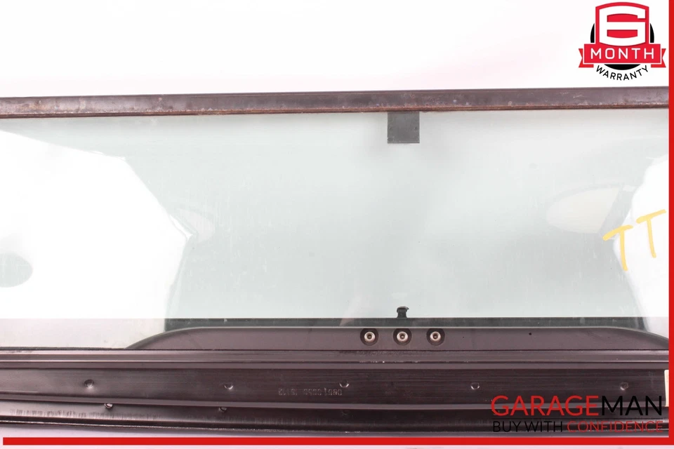 00-06 Audi TT Deflector de viento ventana trasera cristal 43R000470 OEM Foto 3 de 4