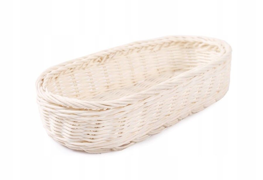 Rattan Korb für Besteck, Brot, Kleinigkeiten 26x12x6cm, Gastronomie