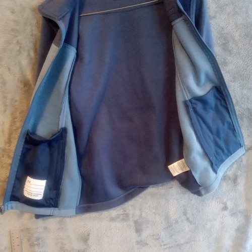 Columbia Jacket Youth Medium Blue WB6760 Steens Mountain II Fleece Full Zip - Picture 6 of 9