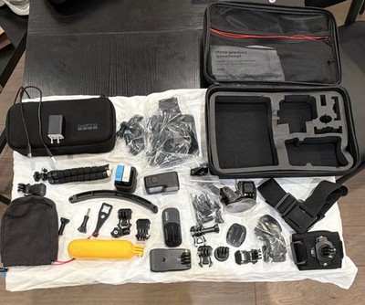 GoPro HERO10 Black Camera Accessory Bundle w/ Case, Mounts, Strap & Floaty