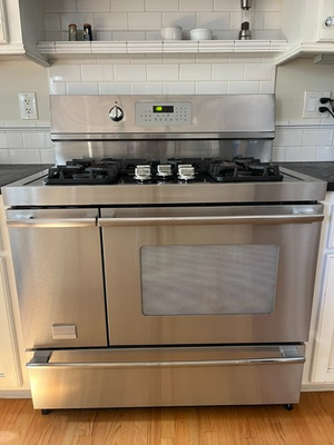 #ad 40quot; Frigidaire Professional Dual Fuel Range Gas Electric FPDF4085KFA $750.00