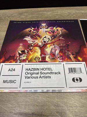 NEW Hazbin Hotel Original Season 1 Soundtrack Sinner Red Alastor