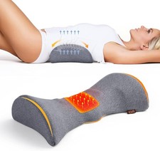 3 In 1 Electric Lumbar Support Pillow Smooth Spine Triple Fusion Back Massager
