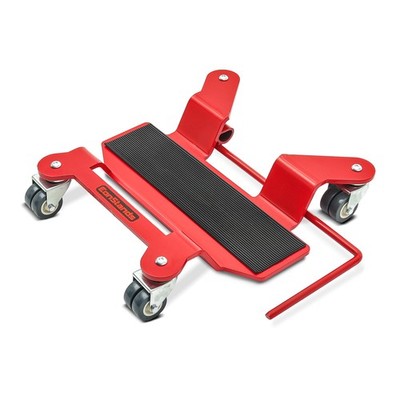 ConStands Central Mover - Motorrad Rangierhilfe für Honda Shadow VT 125 C Rot Ha
