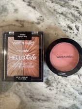 Set Of Two Wet n Wild Hello Halo Blushlighter Blush & Pinch Me Pink