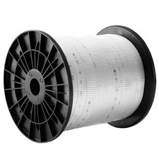 Polyester Pull Tape, 3/4" x 318' Mule Tape Flat Rope, 2500 lbf Tensile Capacity