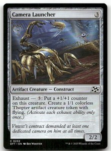 Camera Launcher (232/568) Aetherdrift Common Artifact Creature