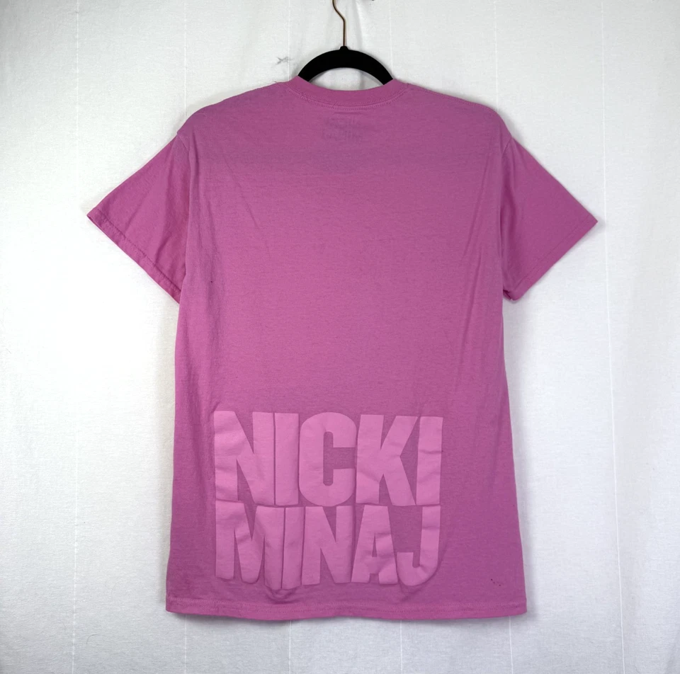 Футболка женская Nicki Minaj размер L ярко-розовый портрет бойфренда покрой горячая тема футболка - Изображение 4 из 4