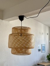 IKEA SINNERLIG Hängeleuchte – Bambus/Handarbeit – 50 cm