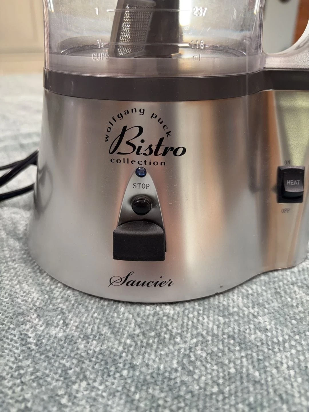 Wolfgang Puck Bistro Collection Saucier & Milk Frother Model BFAL-0010