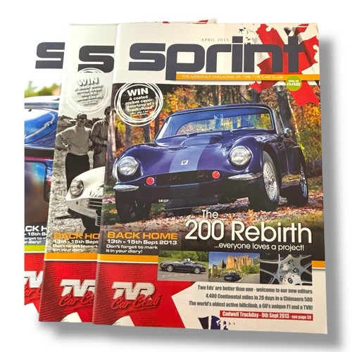 TVR Car Club Sprint Magazines Jan - Dec 2013 - 12 issues. - Picture 5 of 13