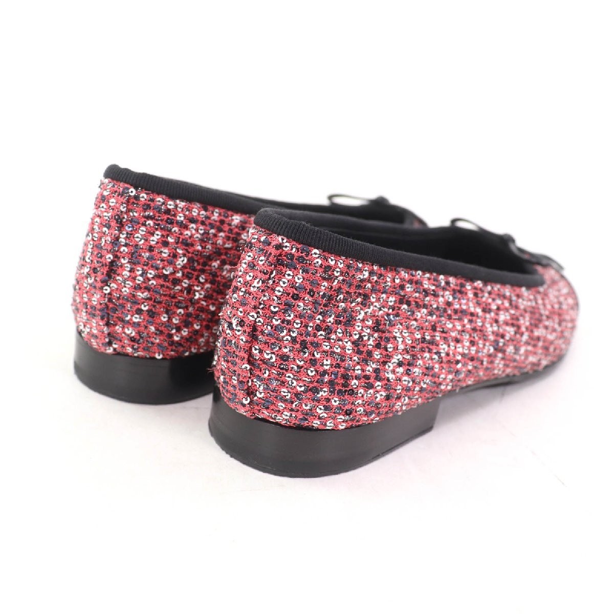 CHANEL Sequin Flats, Size 36.5, US 6.5, Pink, Women's thumbnail 15