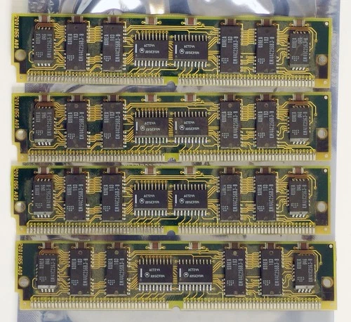 Set 4x Kingston KTN-1100/SX 512KB 2MB kit 80ns 80-pin SIMM parity FPM RAM