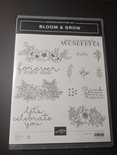 Stampin Up Bloom And Grow Stamps And Dies