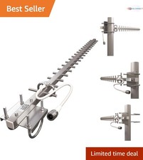 17dBi Yagi WiFi Antenna 2.4GHz - High Gain, Long Range, Weatherproof Design