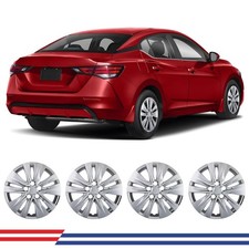 16 Inch Chrome Hubcaps For Nissan Sentra 2020 2025 Snap On Set Of 4 16 Inch Chrome Hubcaps For Nissan Sentra 2020 2025 Snap On Set Of 4