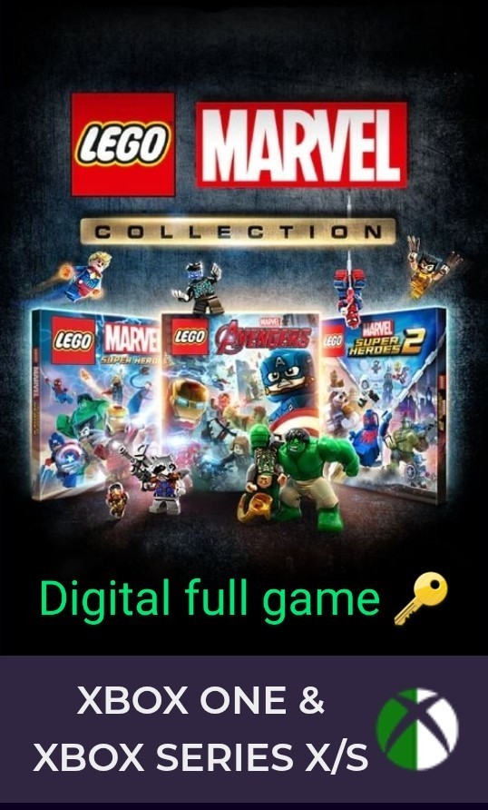LEGO Marvel Collection Xbox One Xbox Series X/S Full Game 🔑 Messaged  Bargain