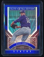 RILEY FERRELL 2015 ELITE EXTRA EDITION STATUS BLUE DIE CUT #80 090/100 *ASTROS*
