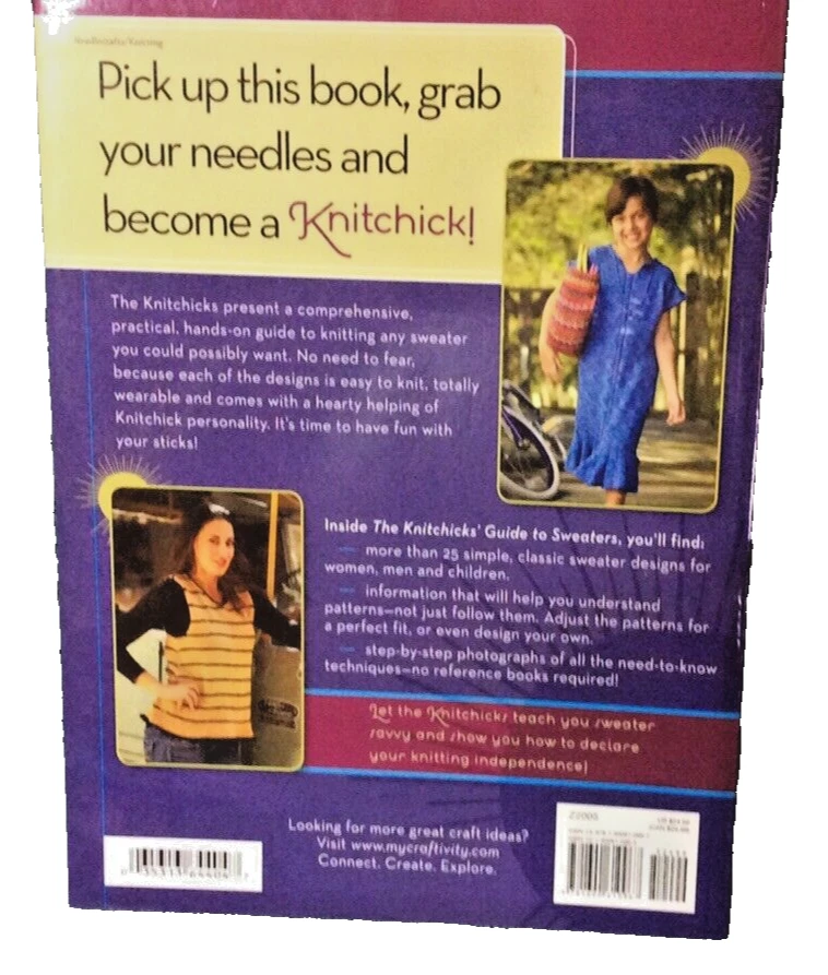 The Knitchicks Guide To Sweaters Soft Cover Project Book - Image 2 of 2