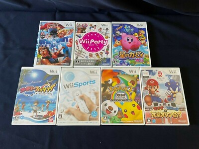 Nintendo Wii Lot of games: Wii Party, Kirby's Return to