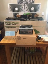 Vintage Perma Power S-310 portable Auction Hailer Speaker System Amplifier