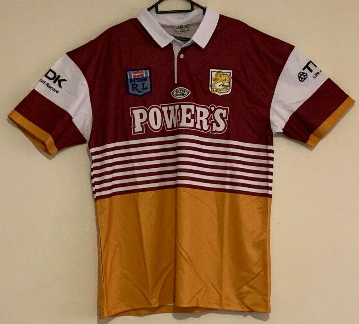 BRISBANE BRONCOS 1992 NSW RL POLY JERSEY | eBay BRISBANE BRONCOS 1992 NSW RL POLY JERSEY | eBay