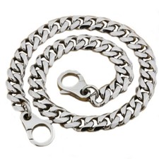 Solid 316L Stainless Steel Mens Biker Rocker Punk Wallet Chain 5N010WCD 14" 36"